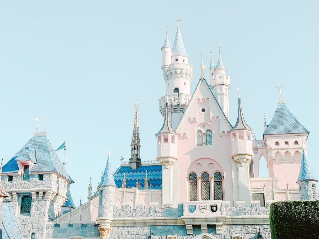Cinderella Castle at Disneyland Anaheim by Amy Huang Photography