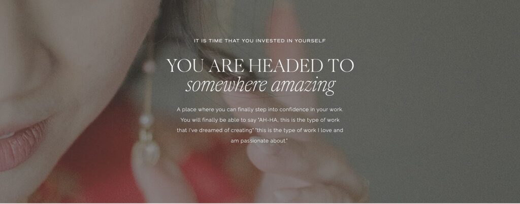 An image introducing my Arise Mentorship, a photography mentorship